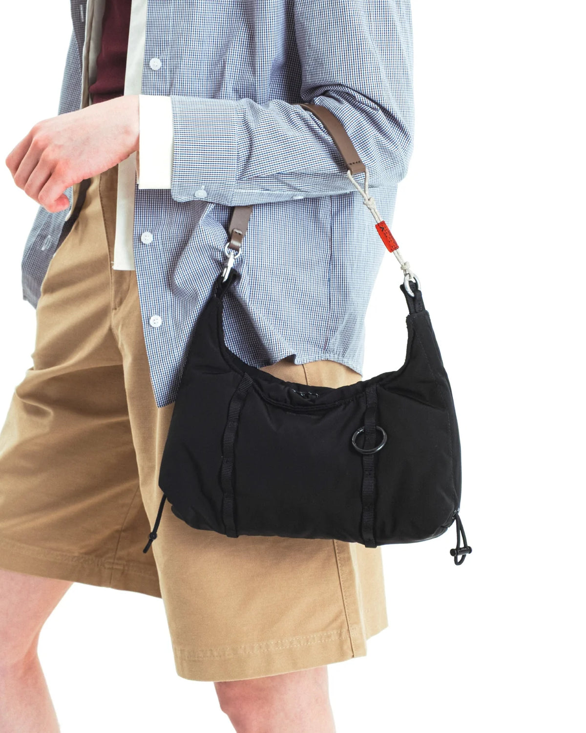 TOPOLOGIE Cloud Hobo XS Black / Tech Sateen