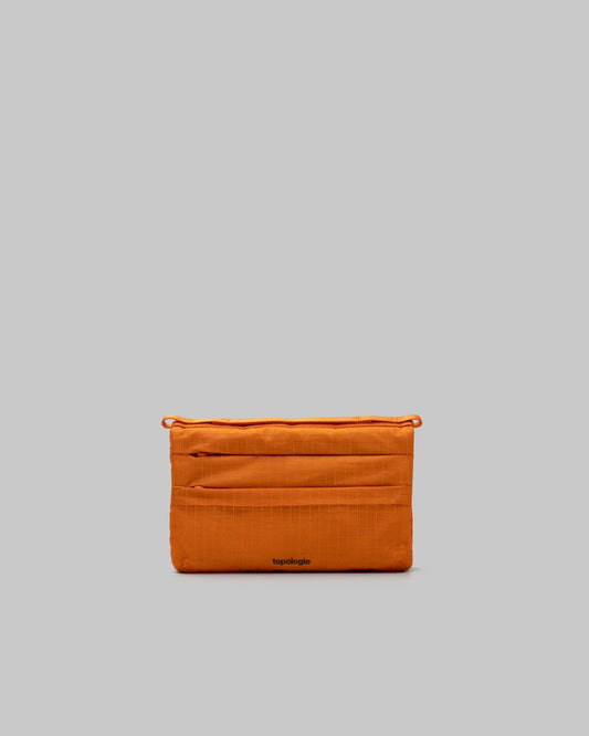 TOPOLOGIE Flat Sacoche Small Burn Orange Glazed Ripstop