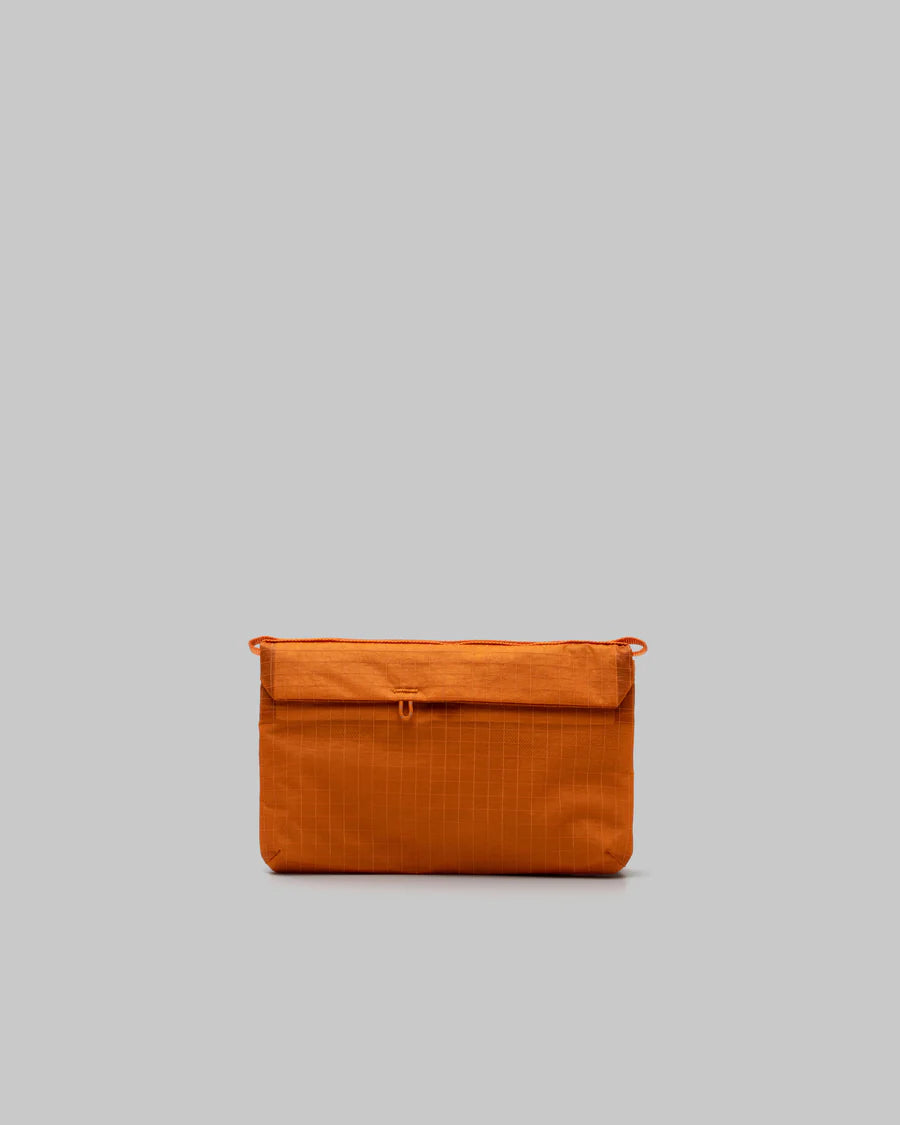 TOPOLOGIE Flat Sacoche Small Burn Orange Glazed Ripstop