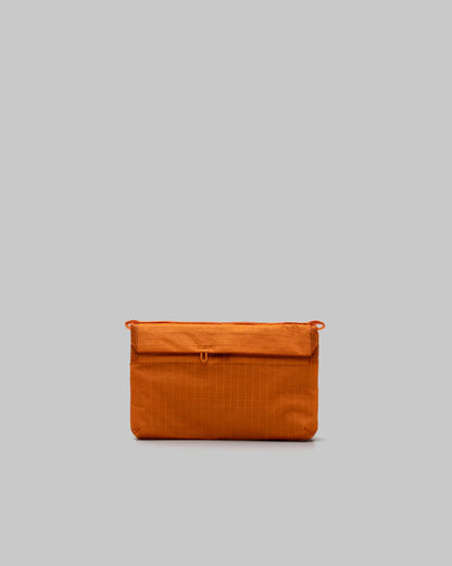 TOPOLOGIE Flat Sacoche Small Burn Orange Glazed Ripstop