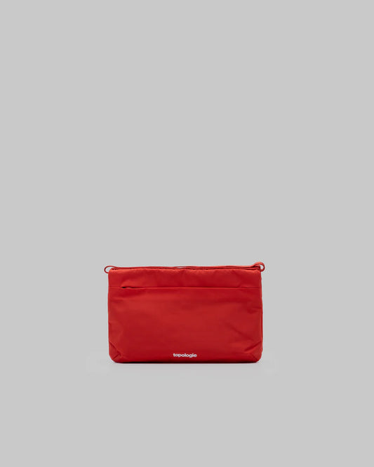 TOPOLOGIE Flat Sacoche Small Topologie Red TechSateen