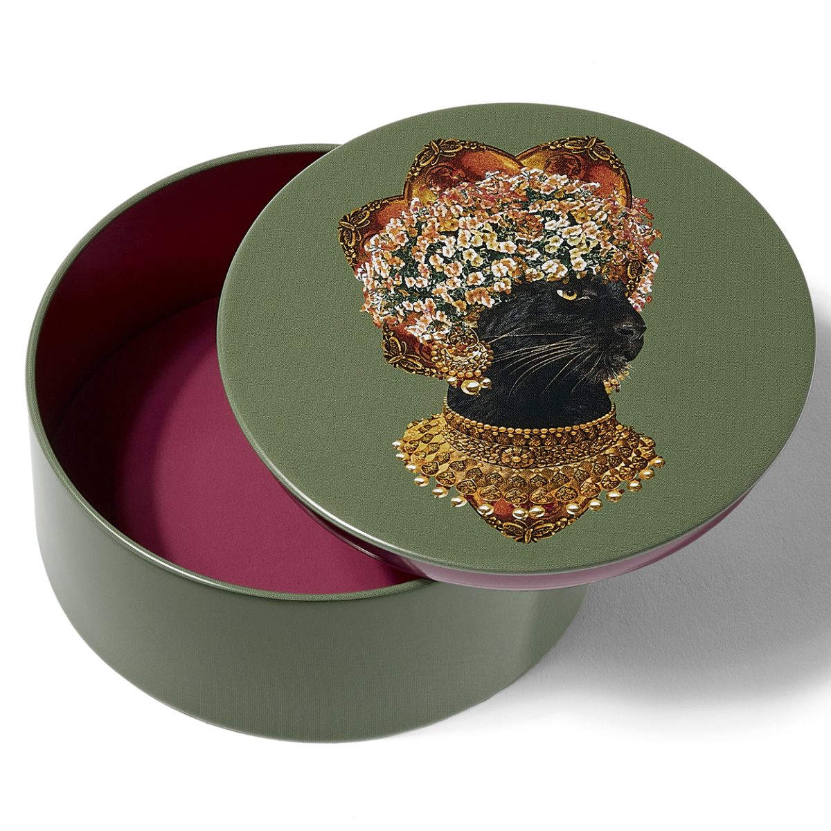 Gangzai Round Tin Baghera