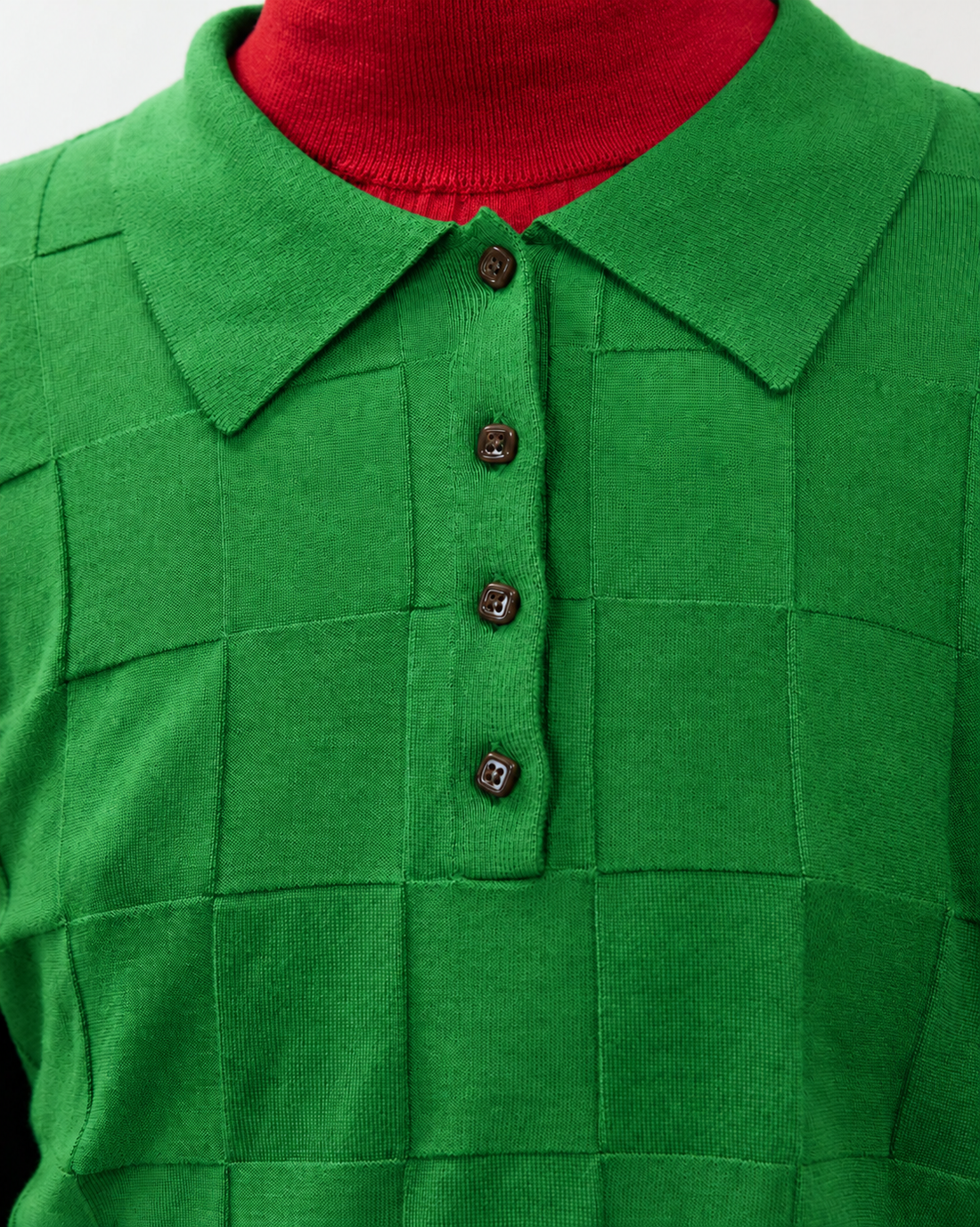 Alysi Knitted Polo Shirt