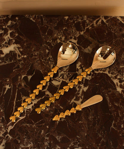 Doing Goods Holly Heart Butter Knife