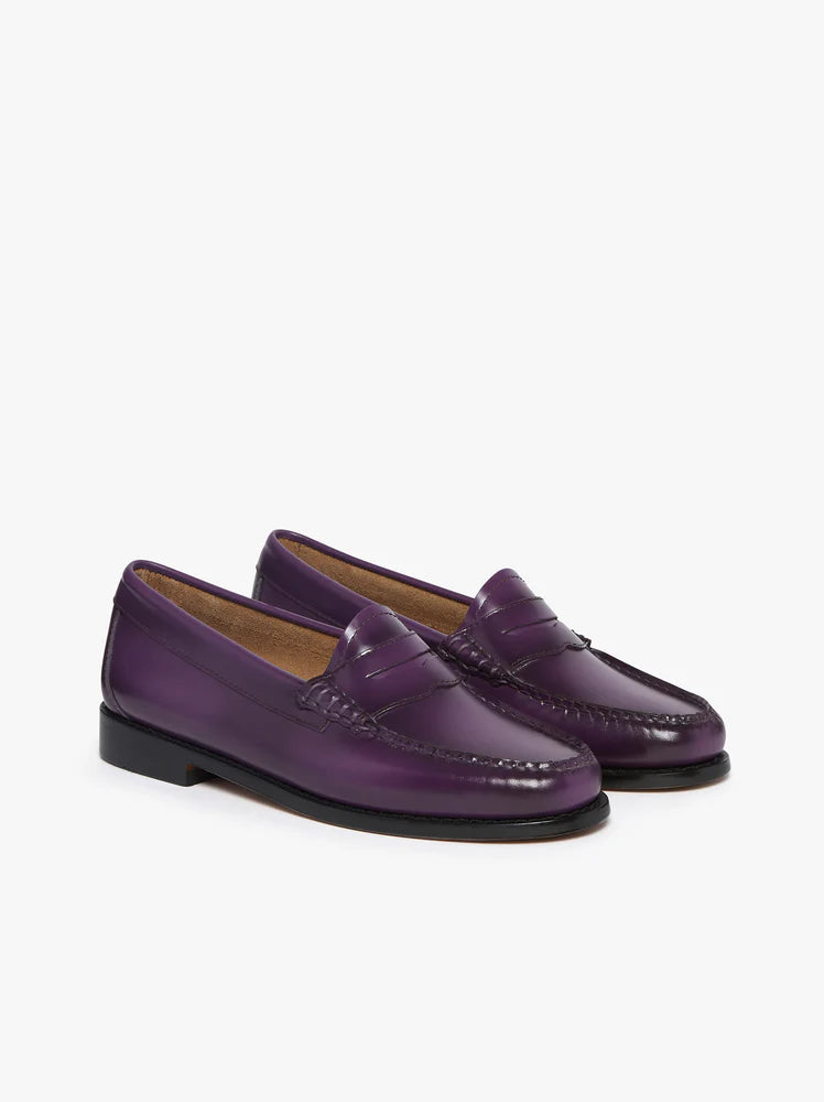 GH Bass Weejuns Penny - purple