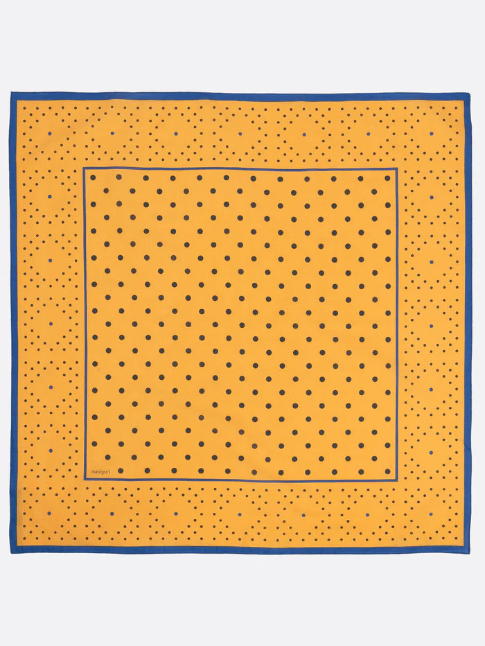 Manipuri Geome Dot 65x65 Yellow