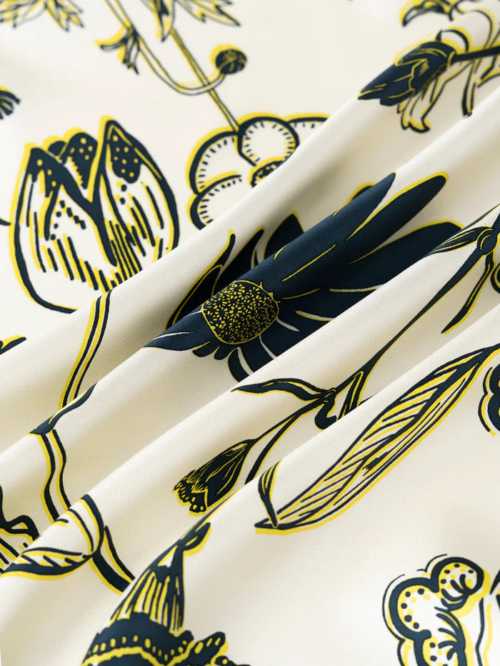 Manipuri Silk Flora Scarf