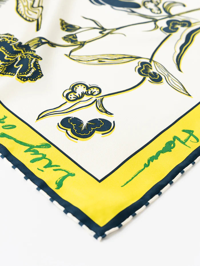 Manipuri Silk Flora Scarf