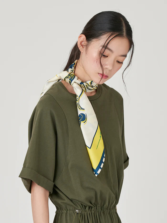 Manipuri Silk Flora Scarf