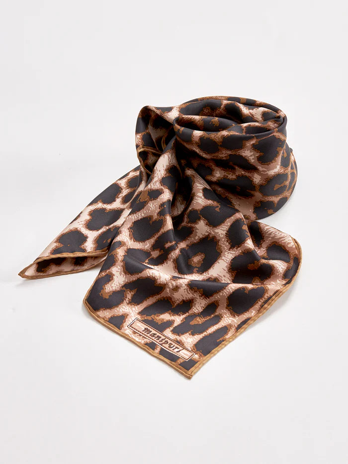 Manipuri Leopard 88x88 brown