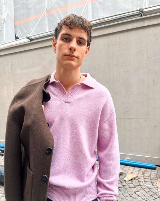AMARÁNTO Polo Sweater B9F0009