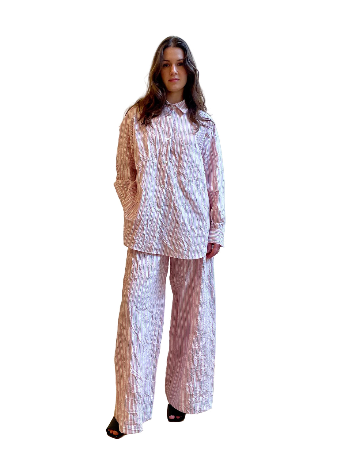 Roberto Collina Oversized Crinkled Trousers