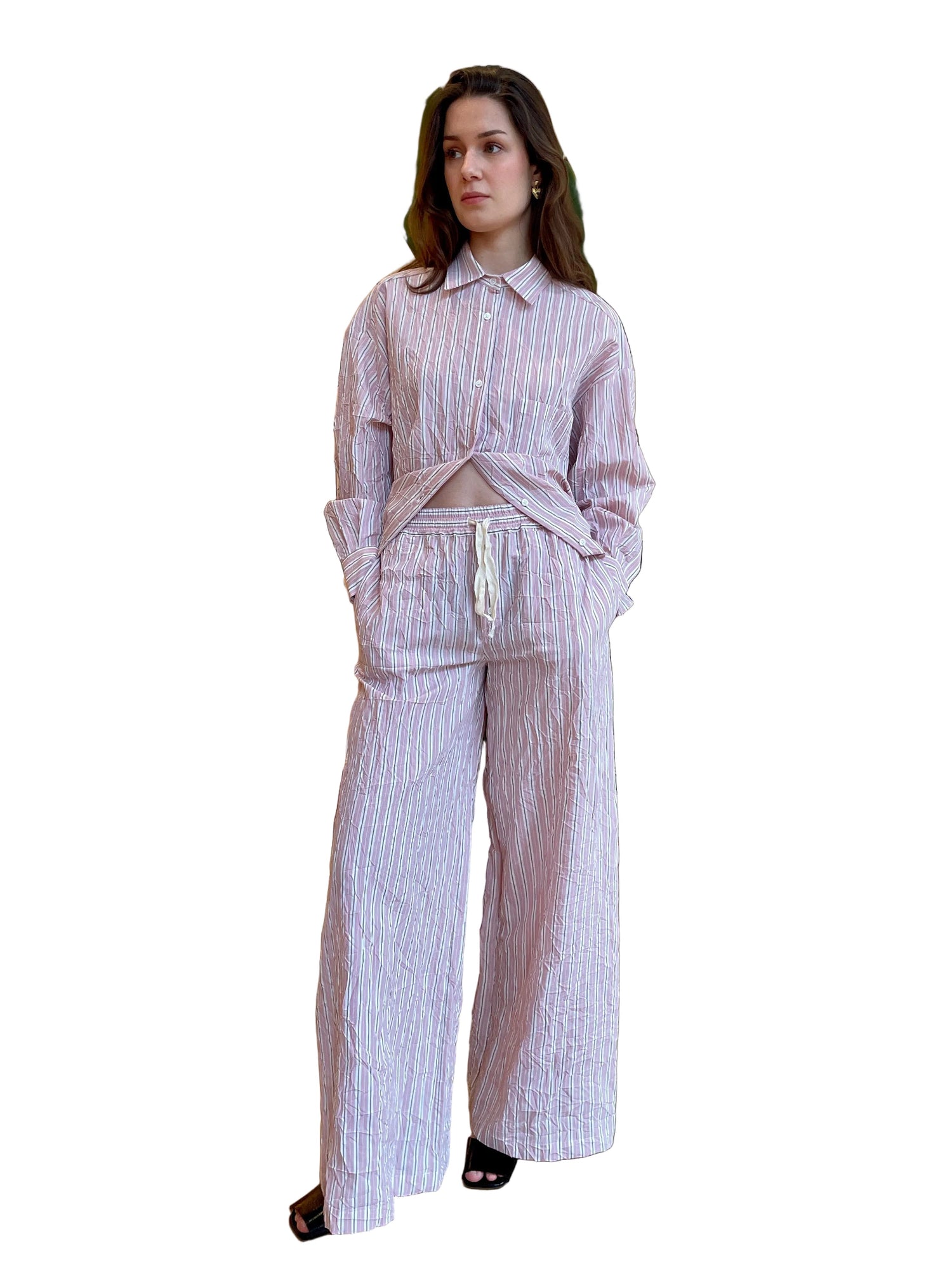 Roberto Collina Oversized Crinkled Trousers