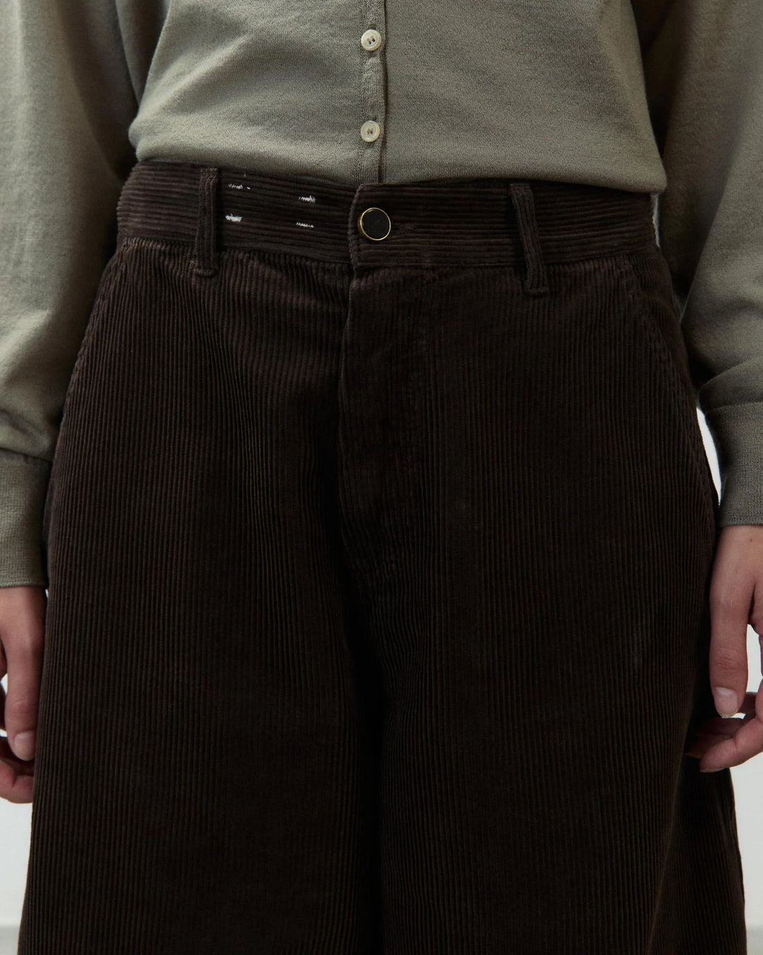 Alysi City Barrel Trousers