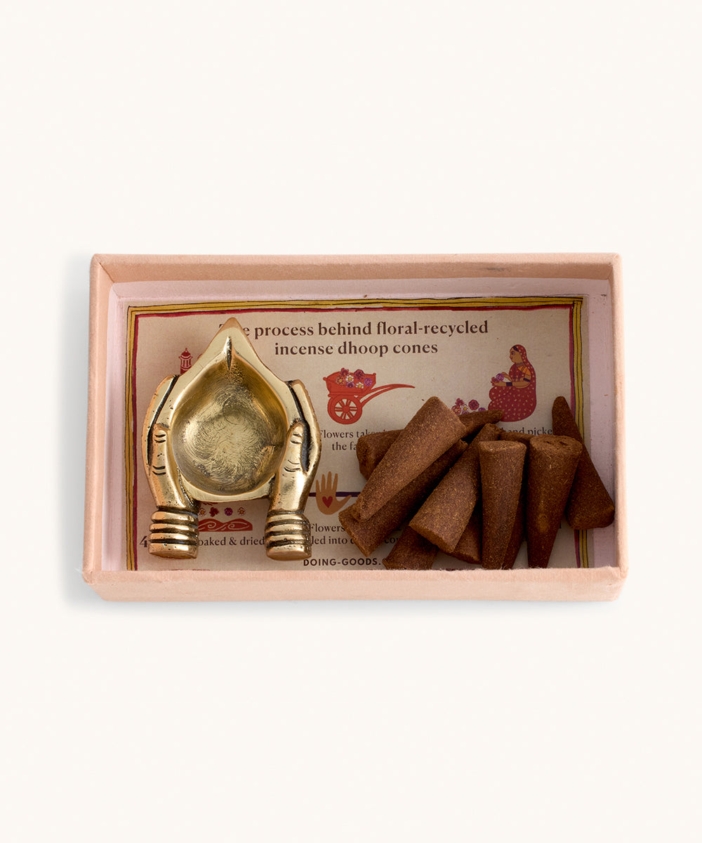 Doing Goods Incense Cones Giftset Cinnamon