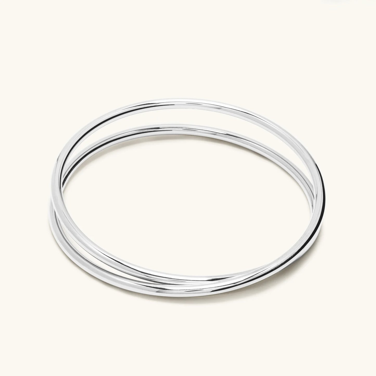 ALT Paris closed Spiral Bangle sterling silver