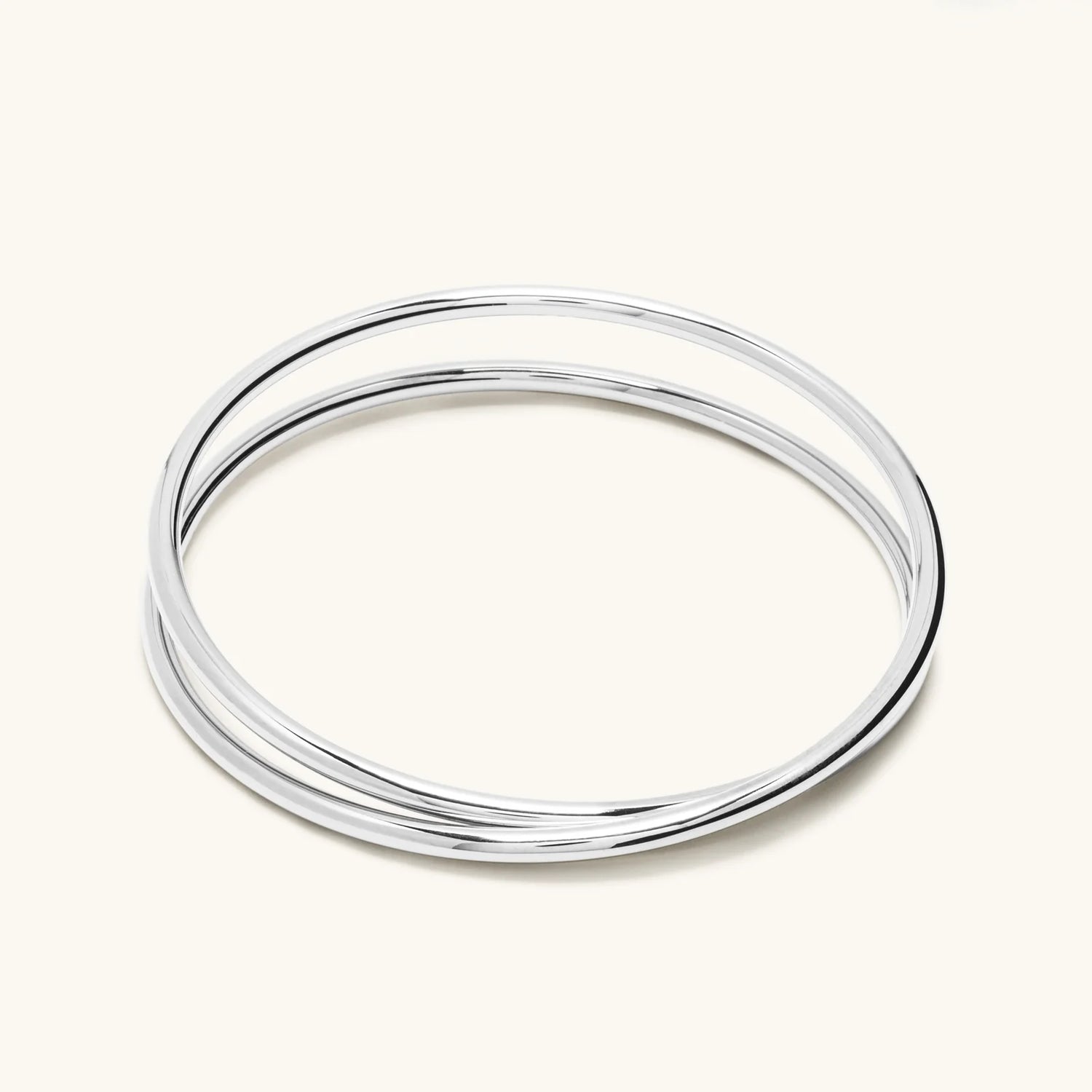 ALT Paris closed Spiral Bangle sterling silver