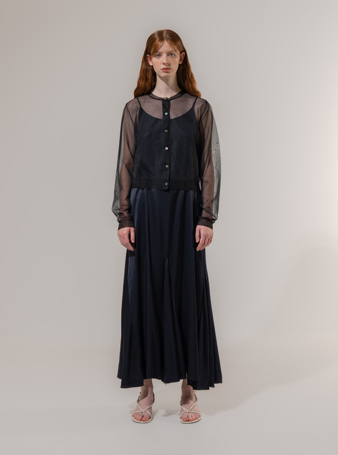 Emin + Paul Sheer Button Cardigan