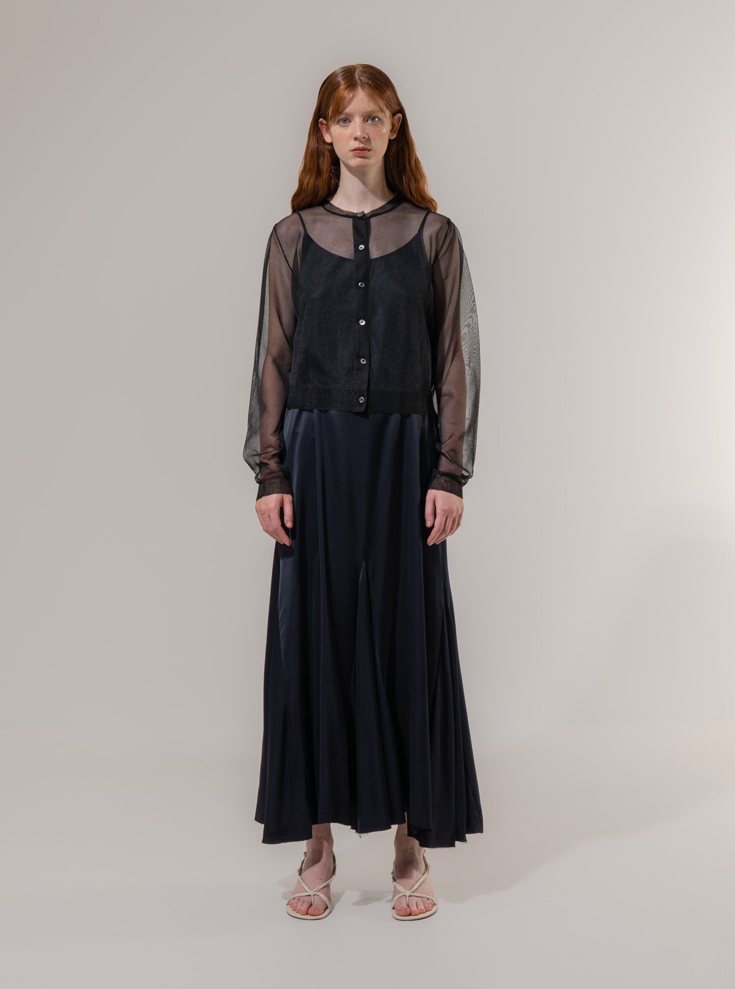 Emin + Paul Sheer Button Cardigan