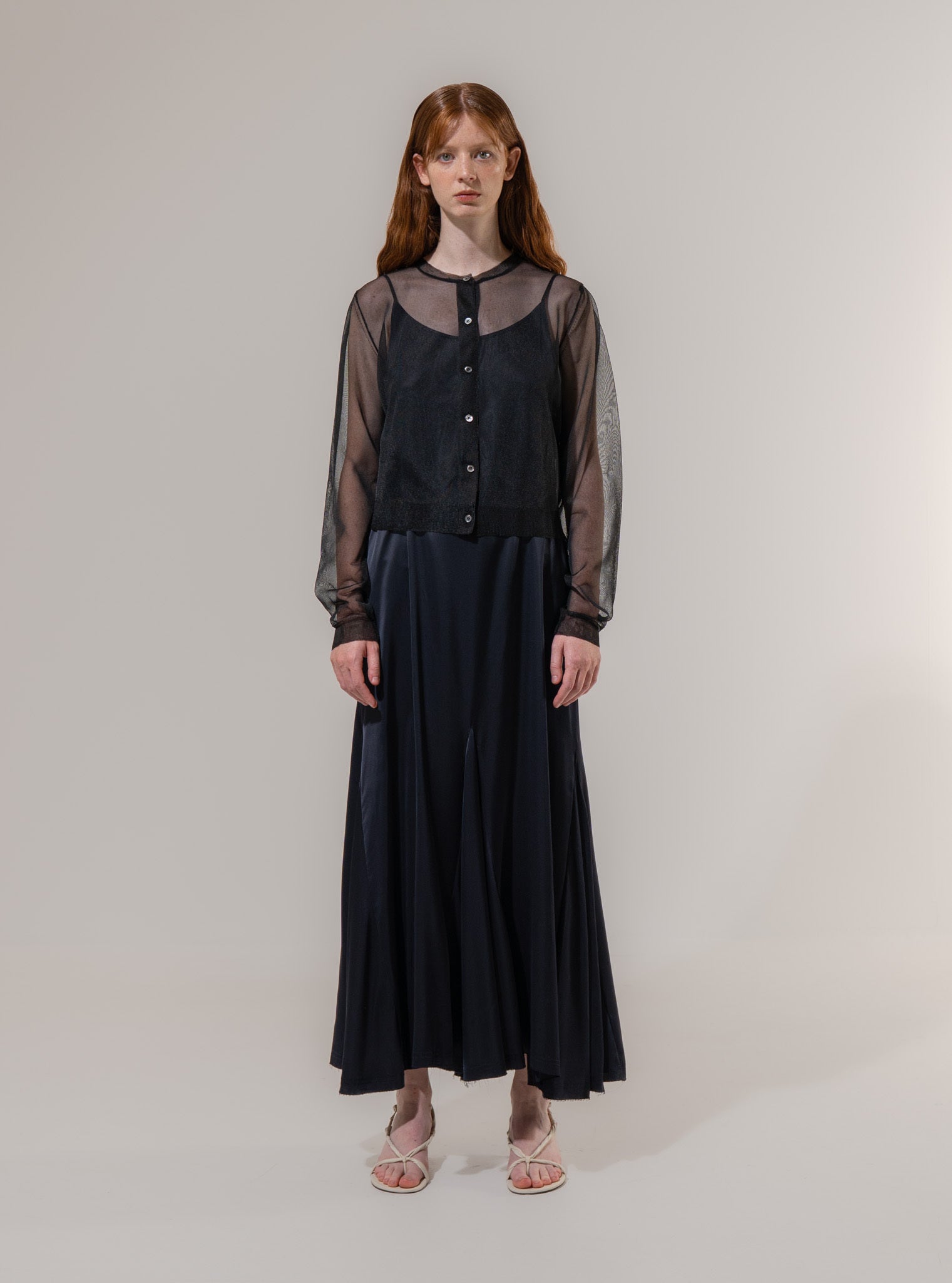 Emin + Paul Sheer Button Cardigan