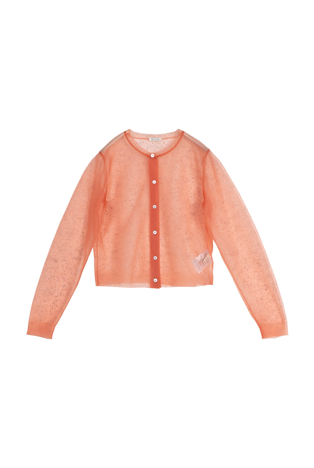 Emin + Paul Sheer Button Cardigan