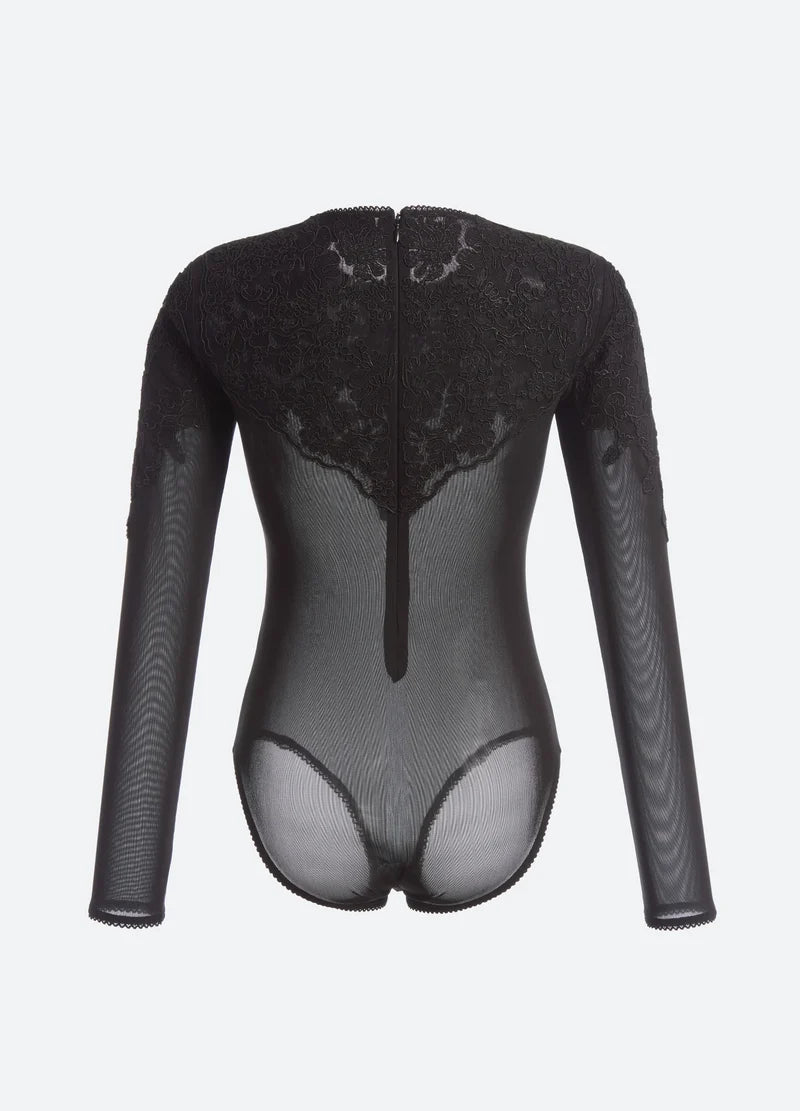 SEA NY Kirra Lace Bodysuit