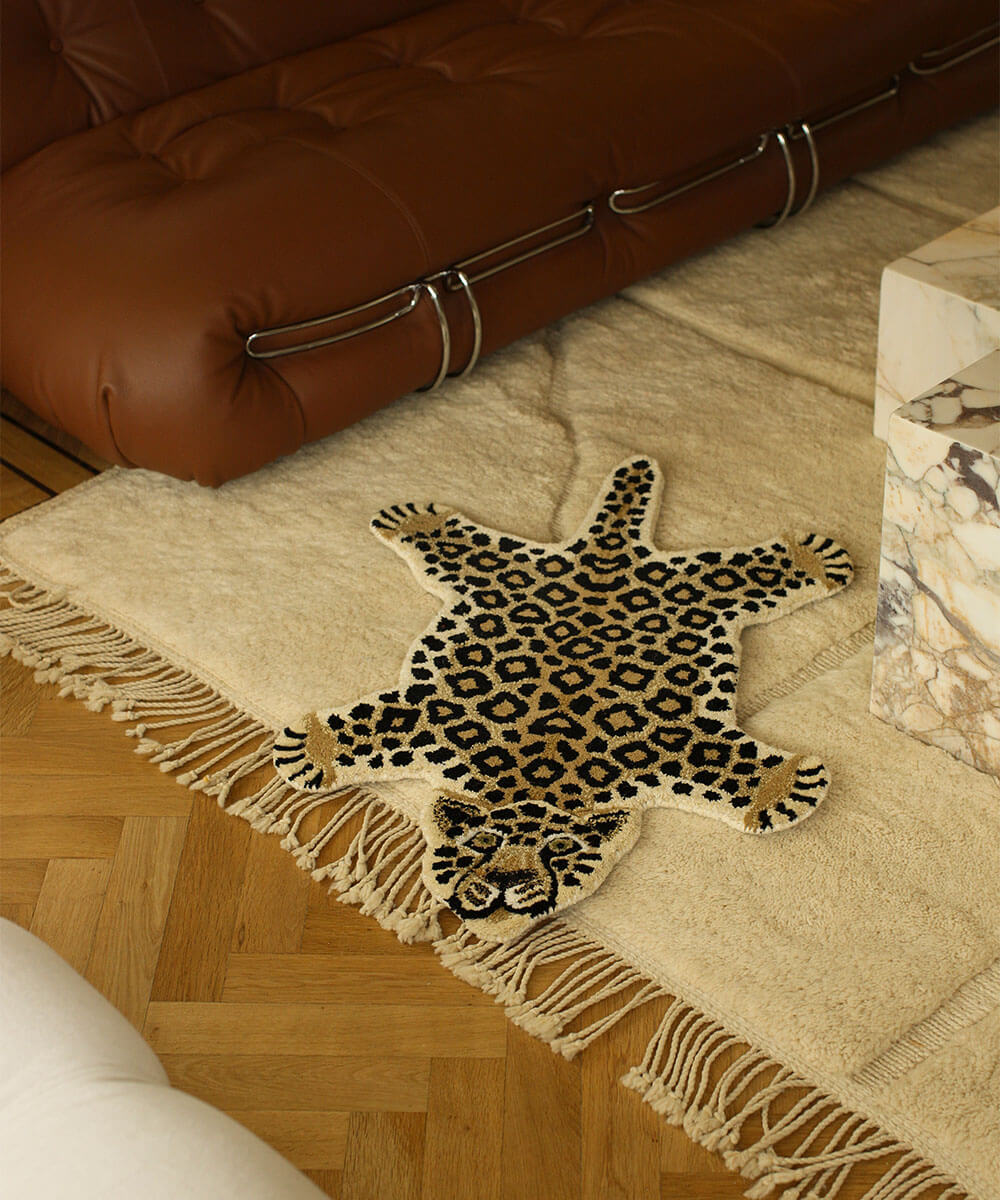 Doing Goods Loony Leopard Rug Small