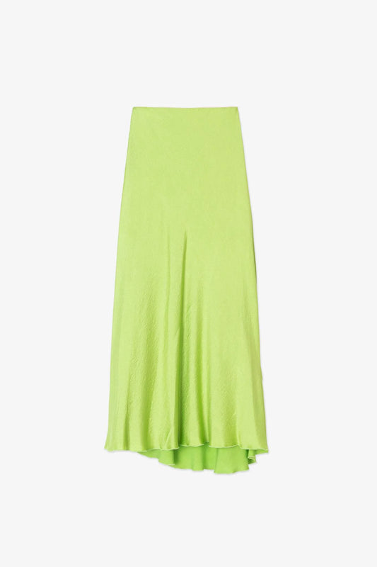 Alysi Menta Satin Skirt 153015