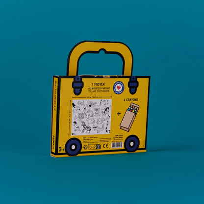 OMY Coloring Pocket - Animals