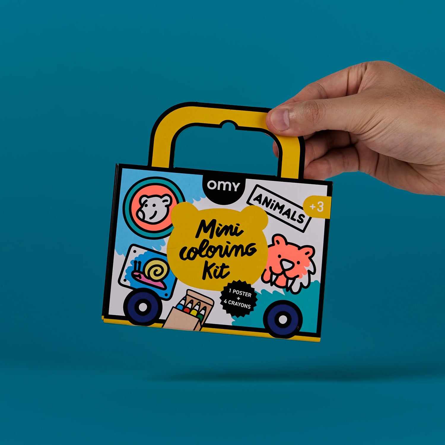 OMY Coloring Pocket - Animals