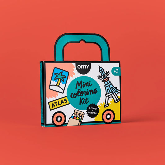 OMY Coloring Pocket - Atlas