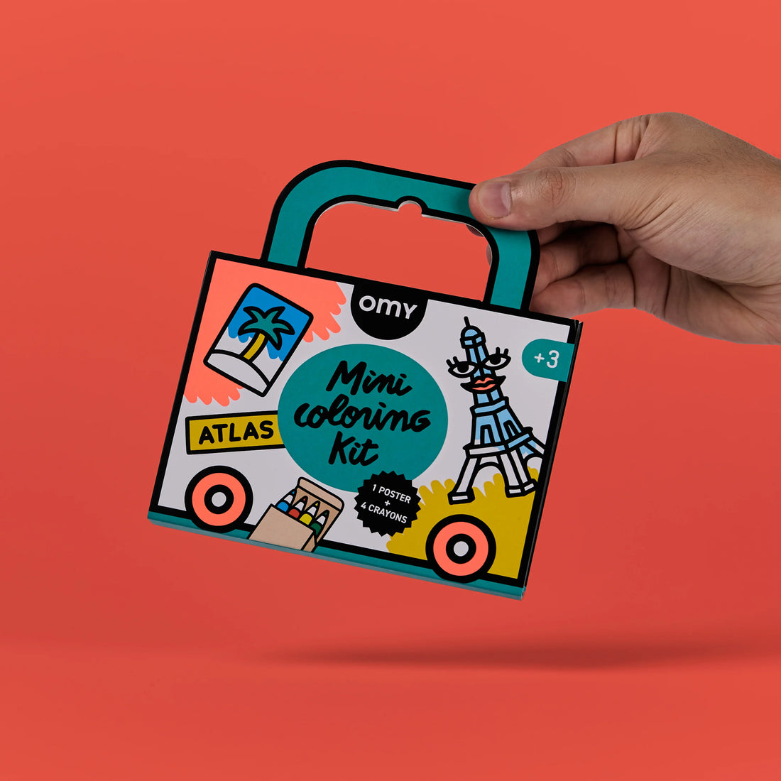 OMY Coloring Pocket - Atlas