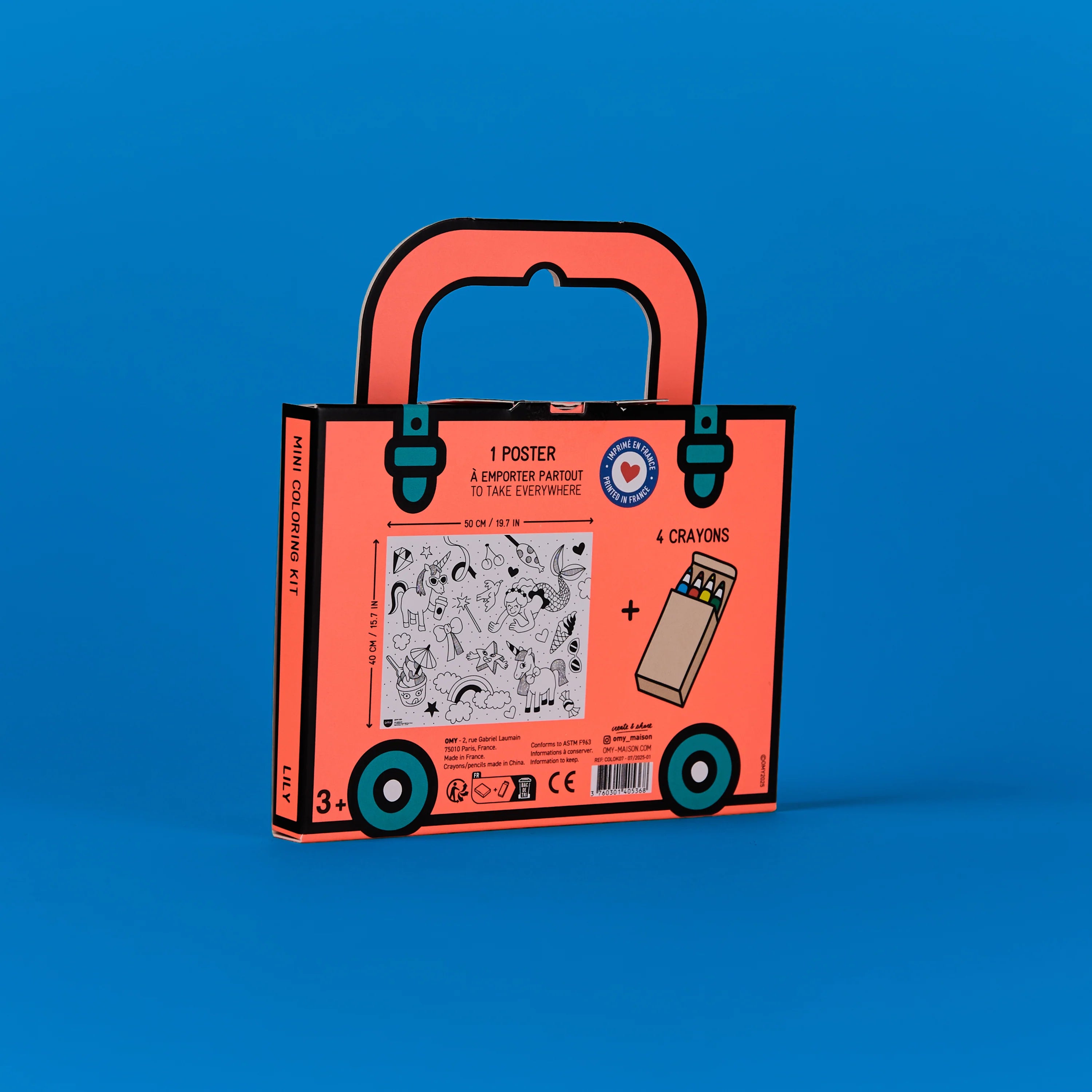 OMY Coloring Pocket - Lily