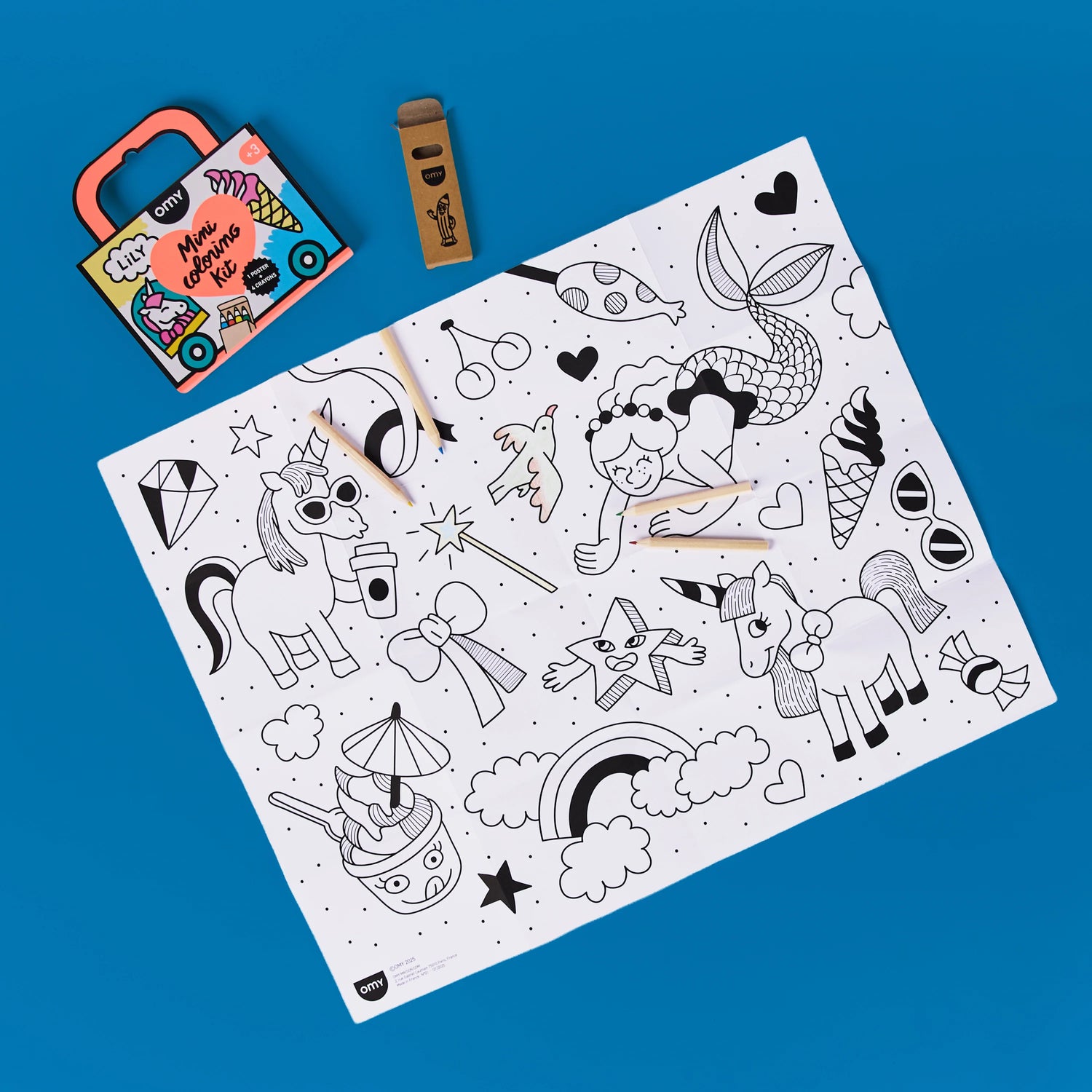 OMY Coloring Pocket - Lily