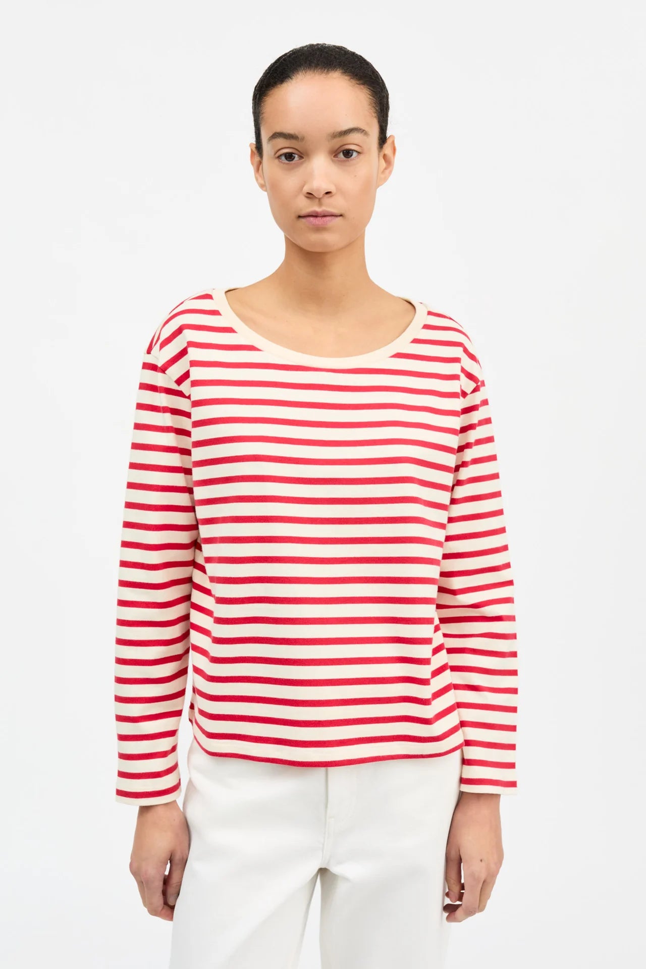 SKALL Marron oversized shirt