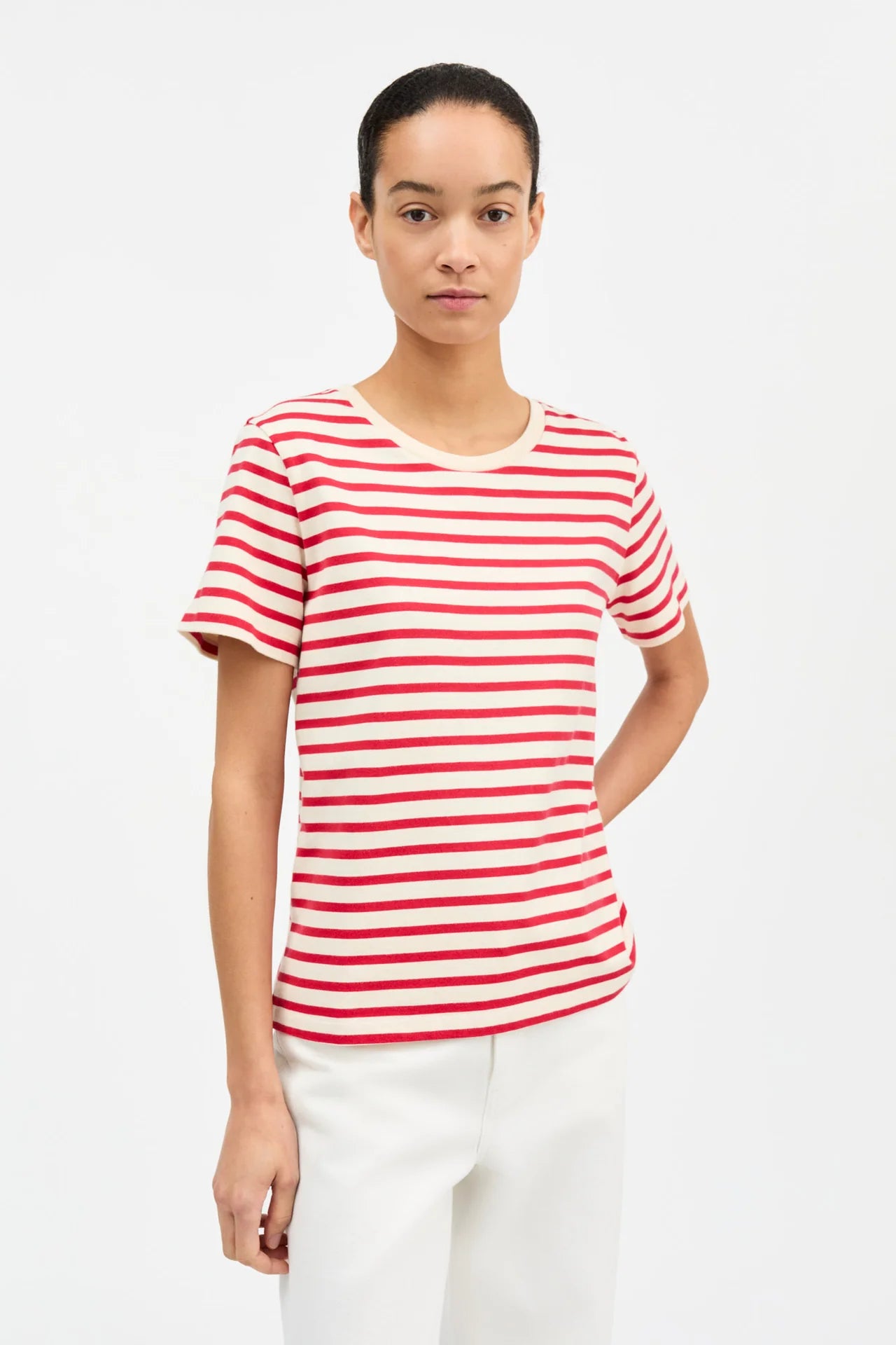 SKALL Marron regular Tee