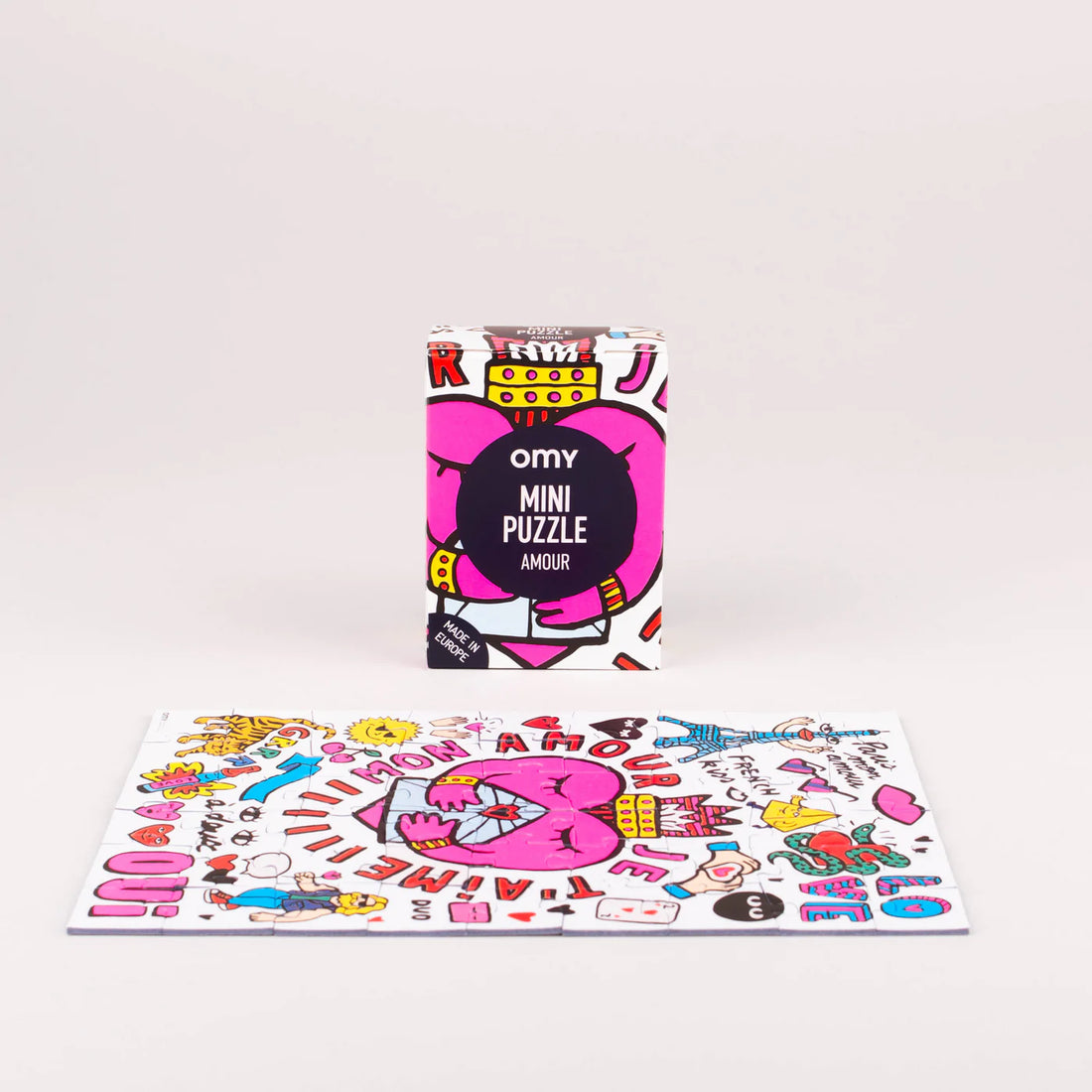 OMY Mini Puzzle Amour
