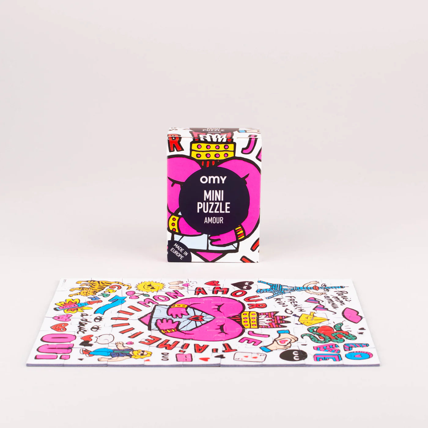 OMY Mini Puzzle Amour