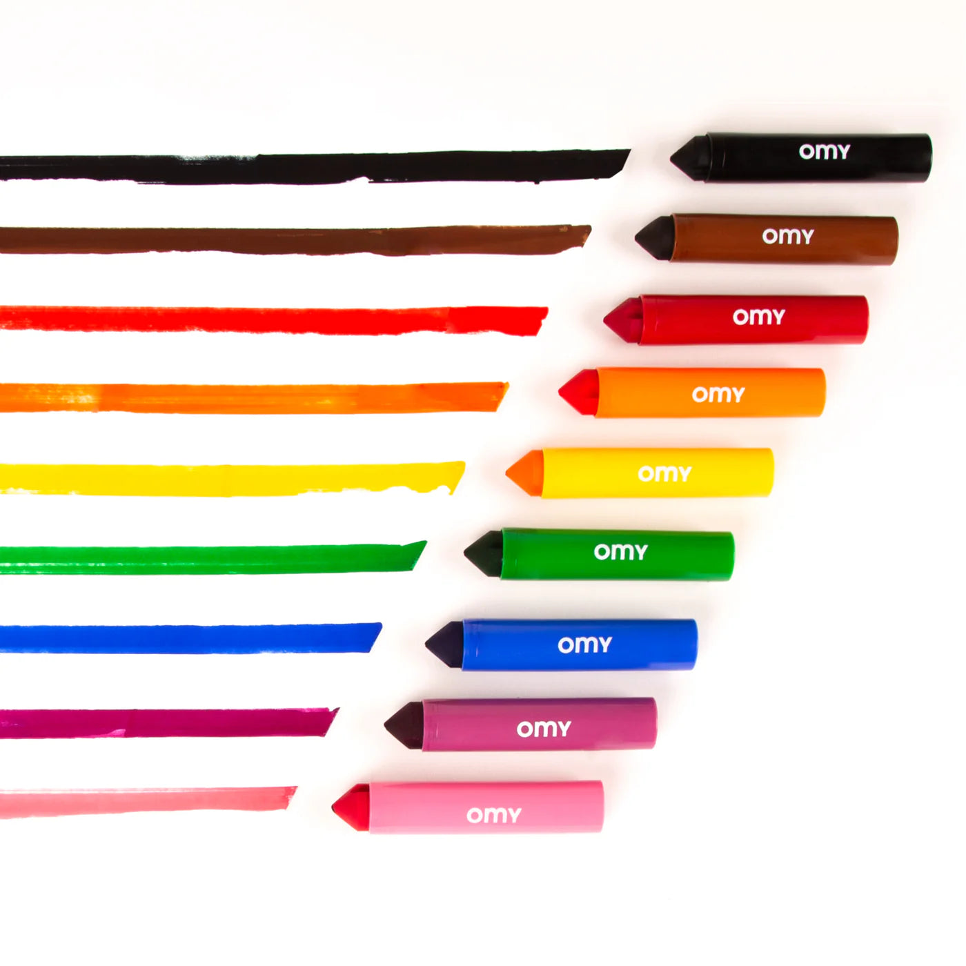 OMY Box of 9 Jumbo Baby Markers