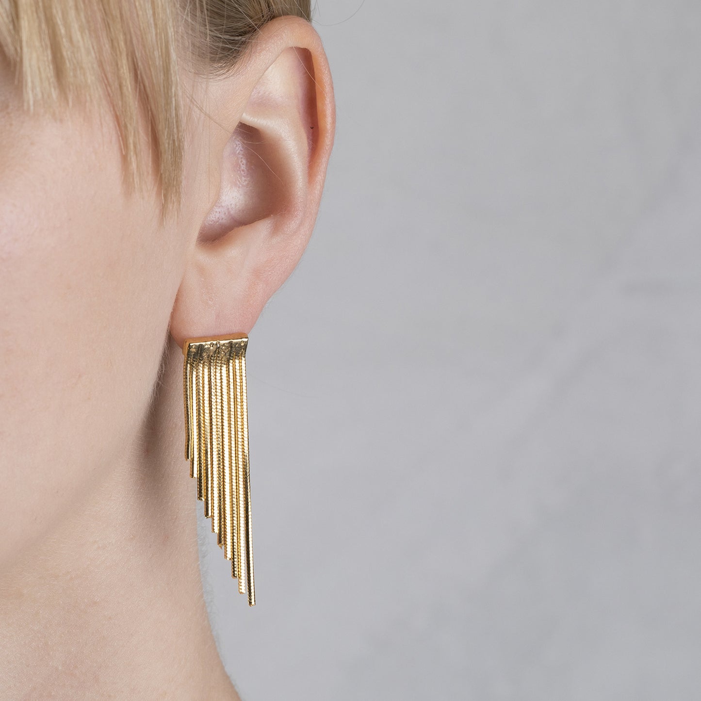 Iosselliani O846/19AW Gold Swing Earrings