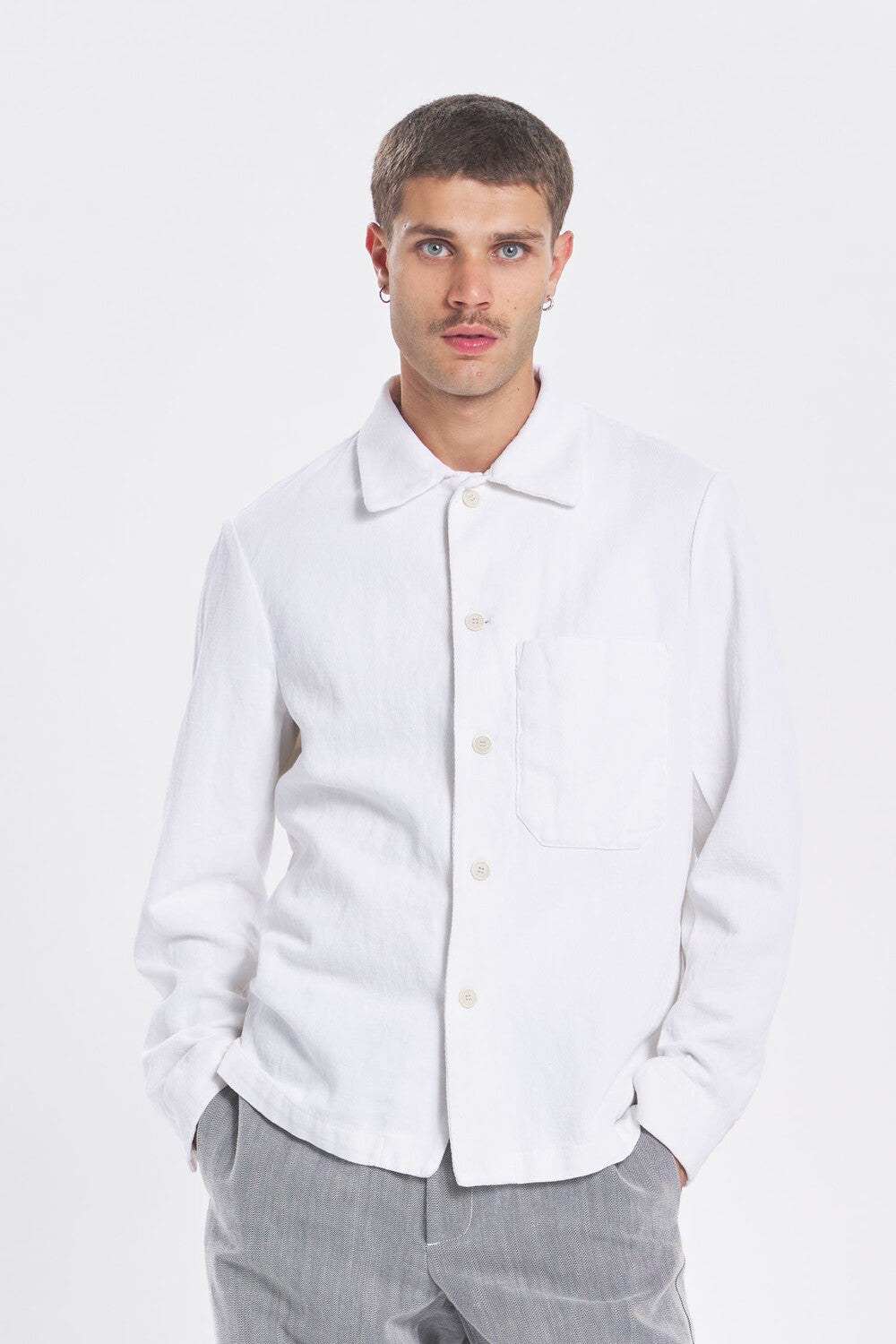 Barena Overshirt Jacket Cedrone