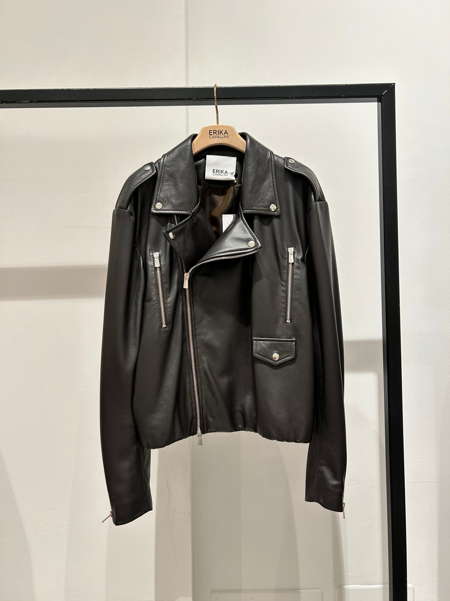 ERIKA CAVALLINI Leather Jacket