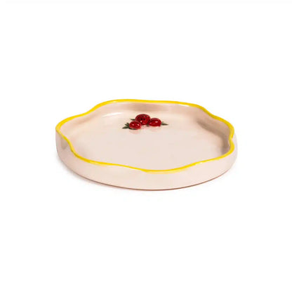 Feeling Good Inside Petite Strawberry Plate