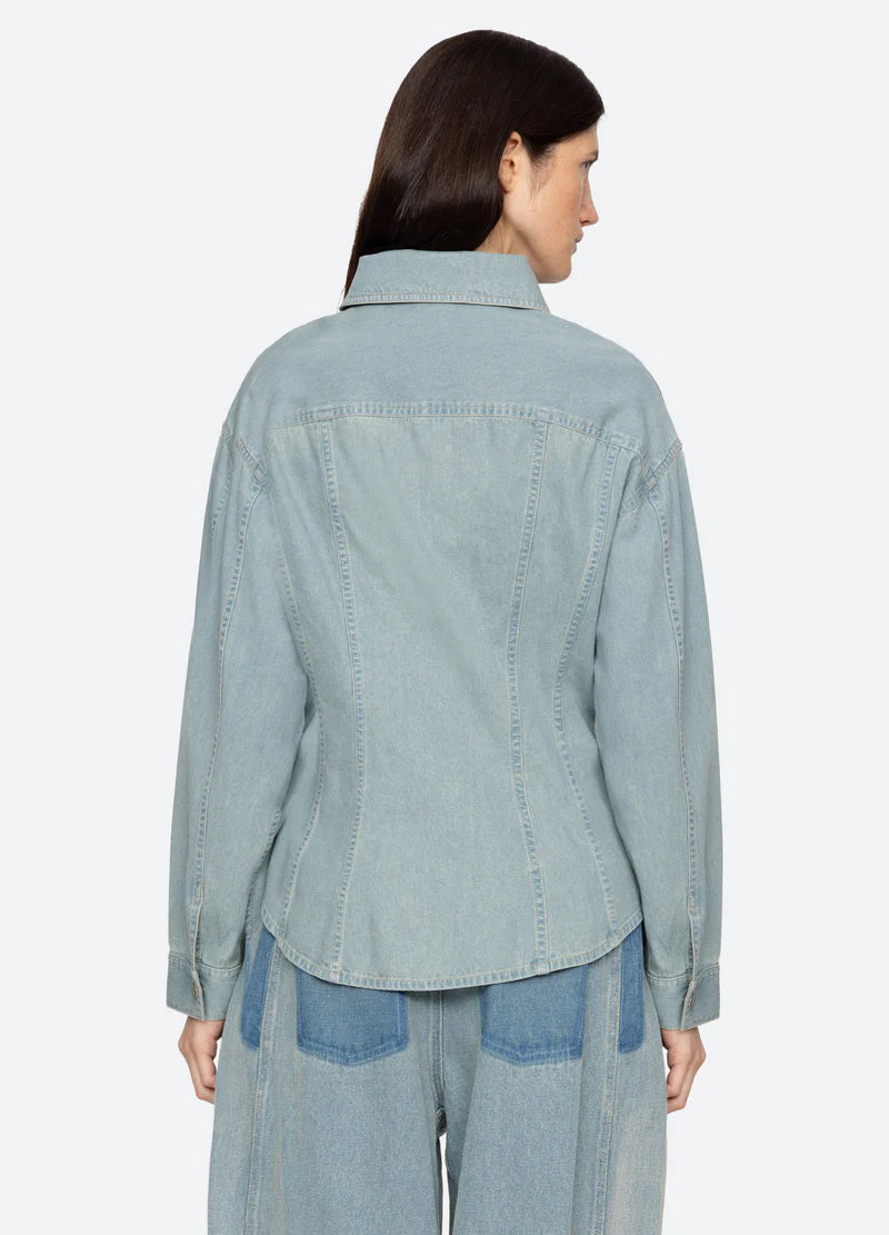 SEA NY Alba Denim Shirt