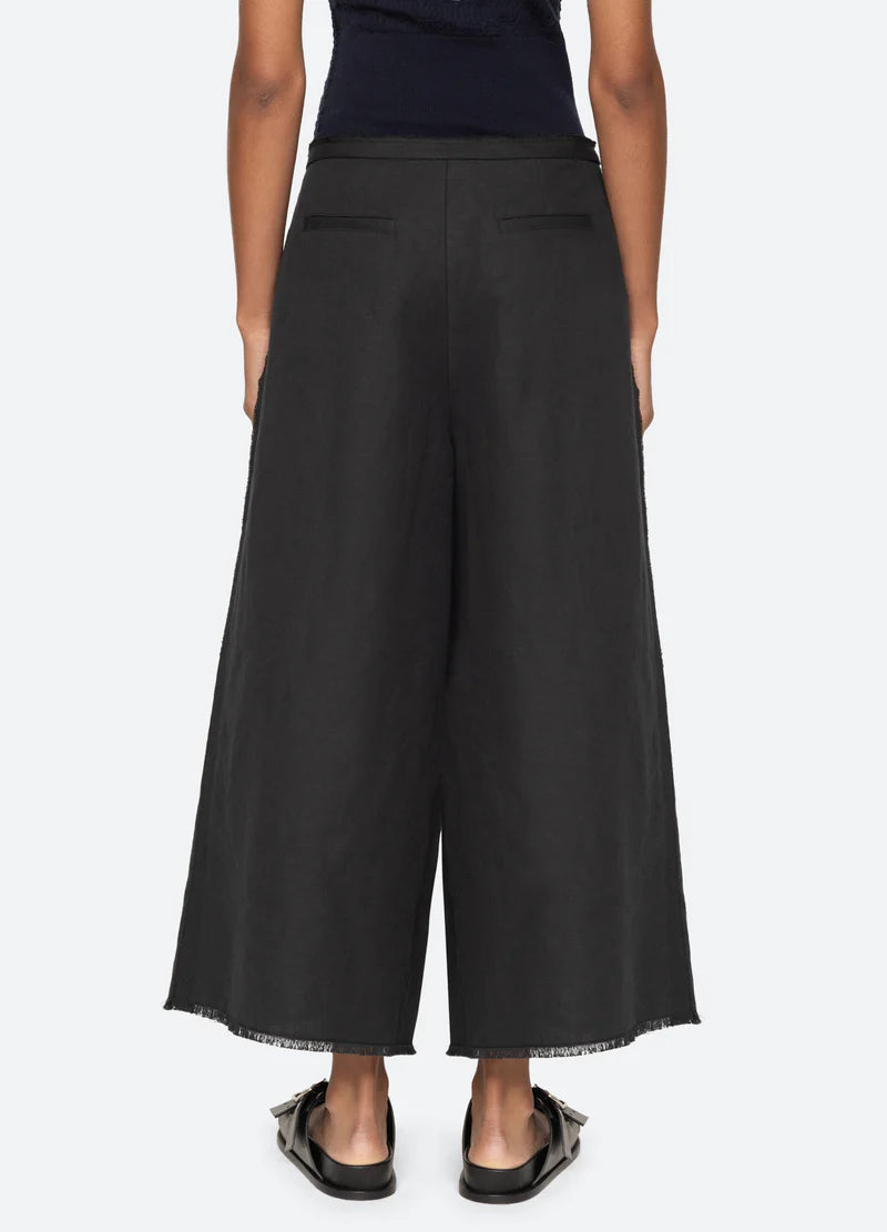 SEA NY Lara Linen Cropped Pants