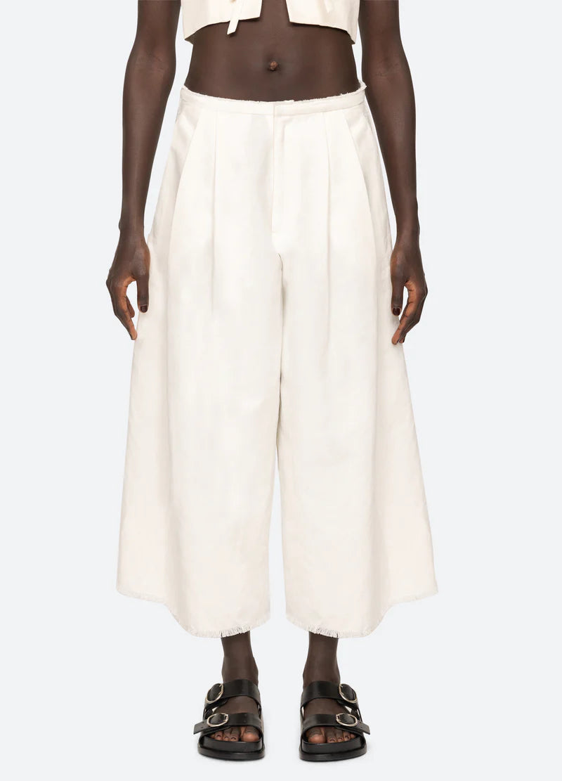 SEA NY Lara Linen Cropped Pants