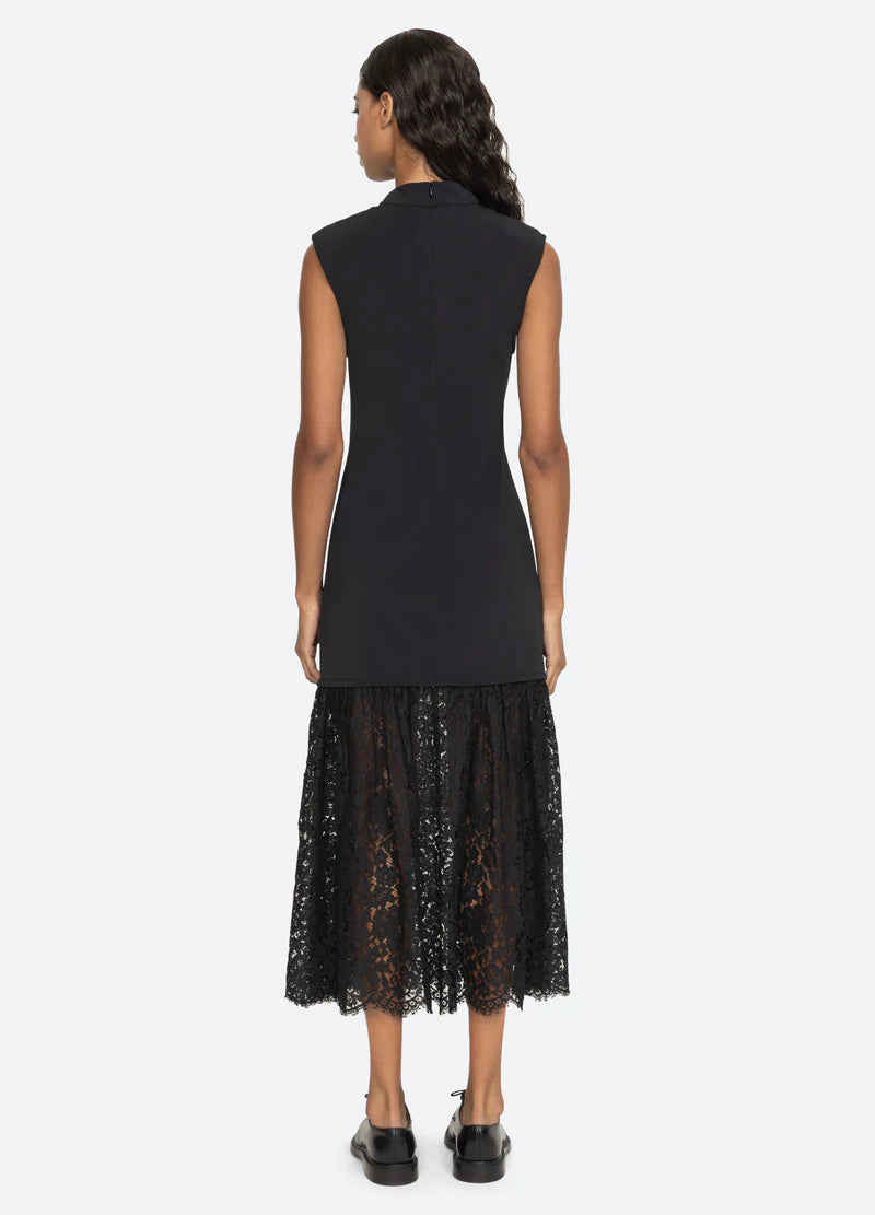 SEA NY Suzy Lace Sleeveless Dress