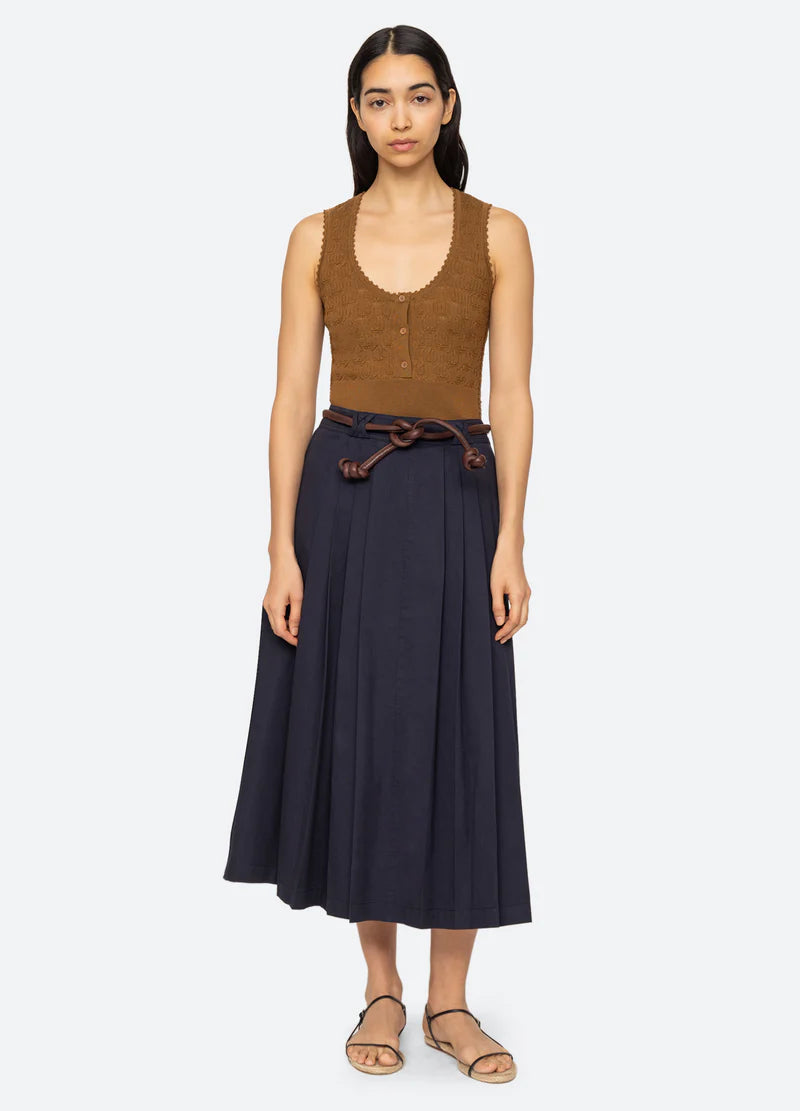 SEA NY Samaka Skirt with Belt