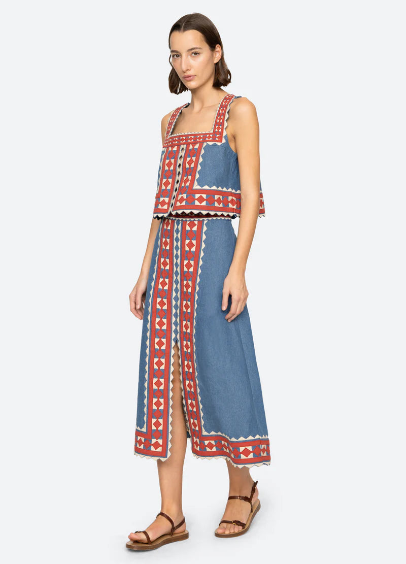 SEA NY Stina Mini Skirt