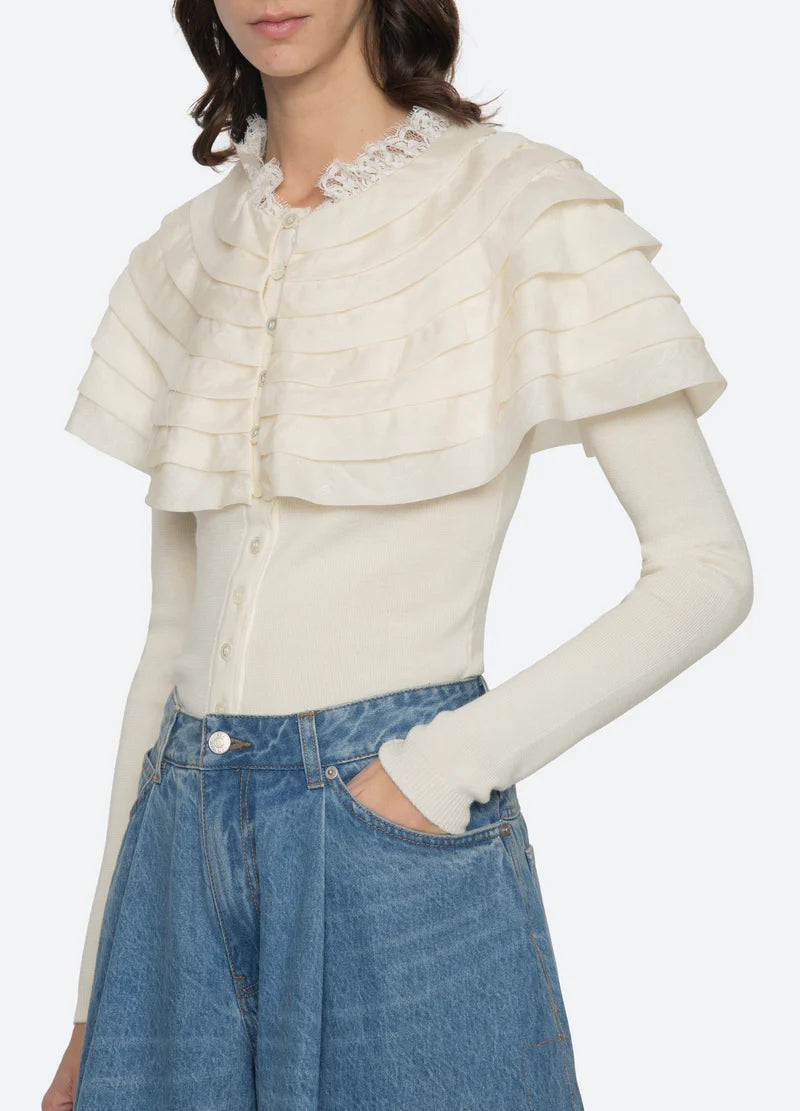 SEA NY Wanda Knit Cardigan